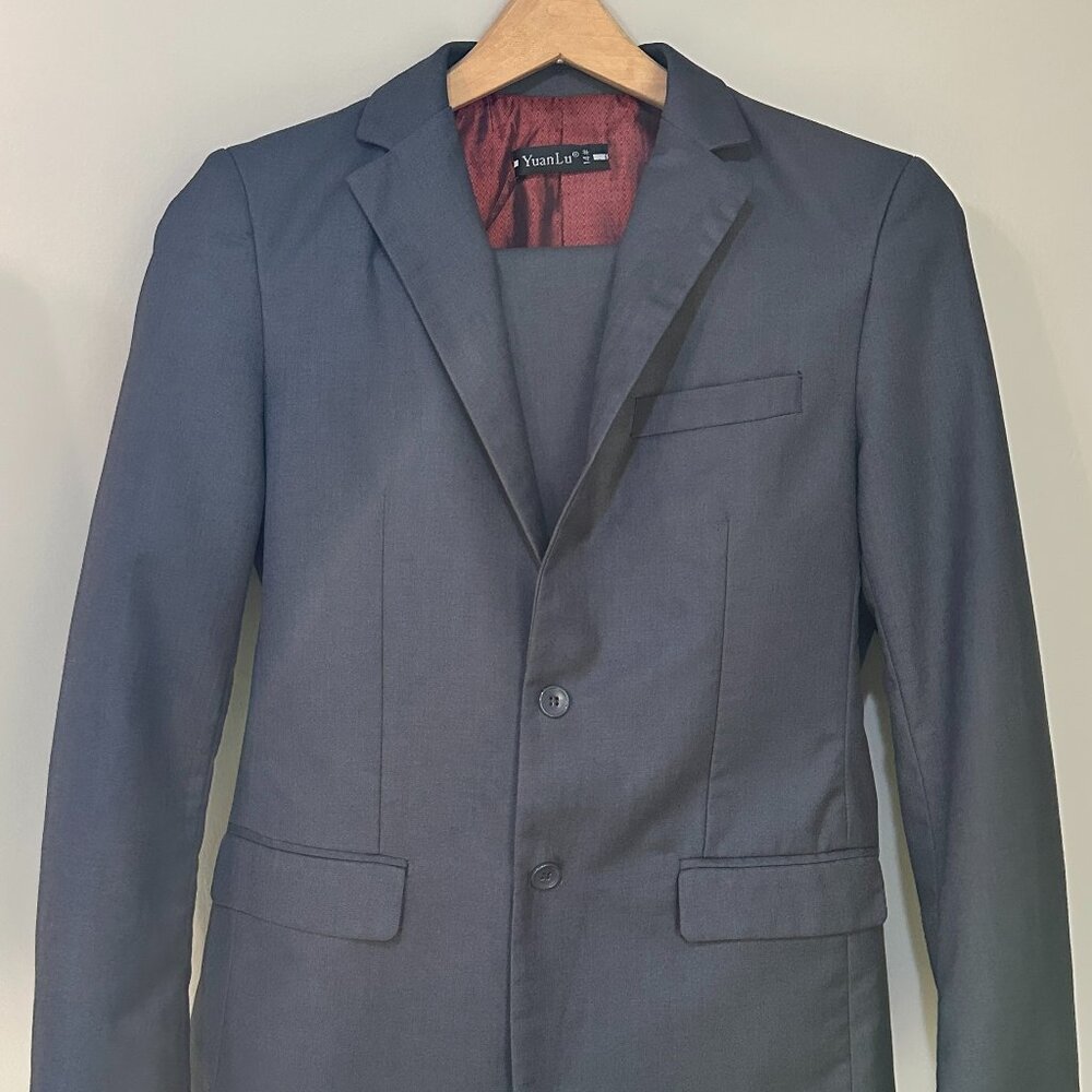 YuanLu Boys Suit Kids Tuxedo Wedding Ring Bearer Outfit Boy Formal Suits Size 14